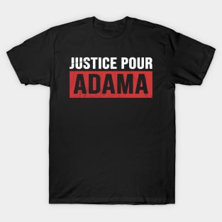 Justice Pour ADAMA T-Shirt